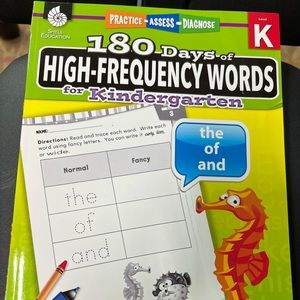 180 Days of High Frequency Words K